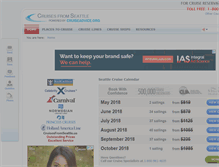 Tablet Screenshot of cruisesfromseattle.us